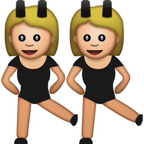 Download Women With Bunny Emoji Emoji Island