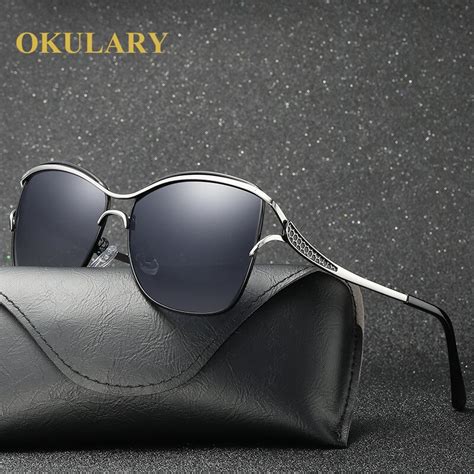 Okulary Brand New Fashion Hd Visual Sunglasses For Women Driving