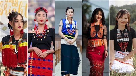 girls with traditional attire nagaland traditional attire northeast india youtube