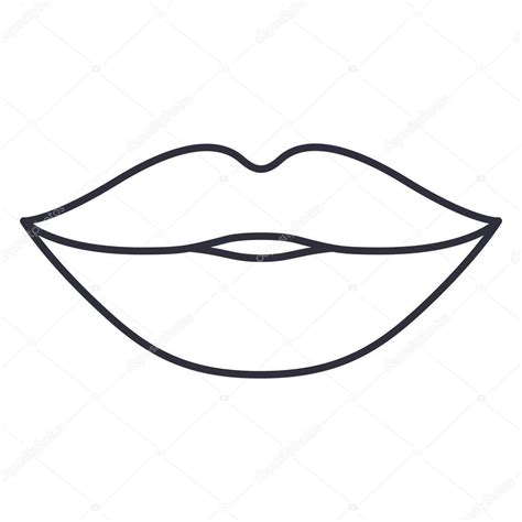 Lip Stencil Stencils Pencil Art Drawings Art Drawings Simple Bead