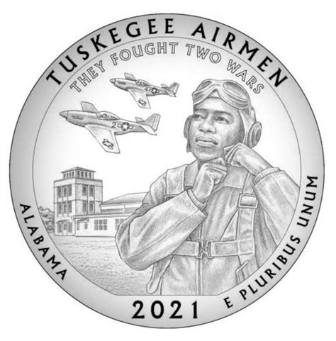 Tuskegee Airmen Quarter 2021 National Park Quarters Jps Corner