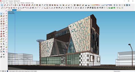 Office Building Sketchup Model