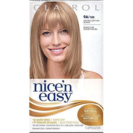 Amazon Com Clairol Nice N Easy Permanent Color Natural Light Ash Blonde Pack Of 2 Beauty