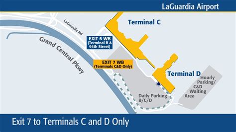 Lga Terminal B Map
