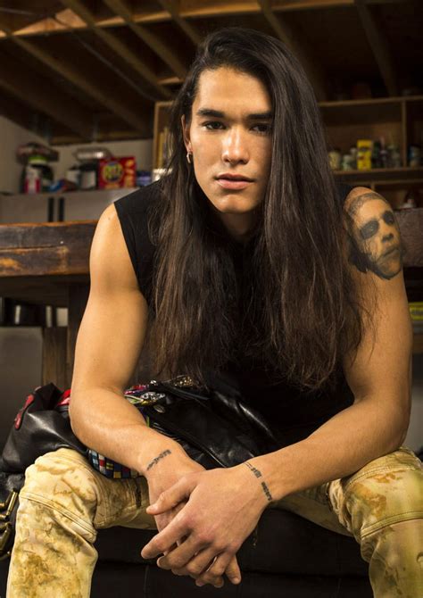 men in vogue photo long hair styles booboo stewart native american men