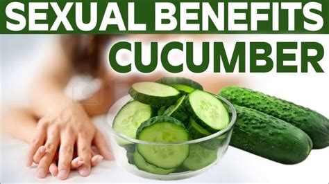 Cucumbers Can Reduce Erectile Dysfunction In Just Month Youtube