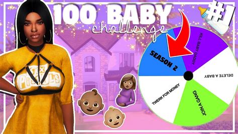 New House Sims 4 100 Baby Challenge With A Twist 1 Youtube