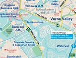 Gauteng Central, Pretoria Regional Wall Map -- MapStudio