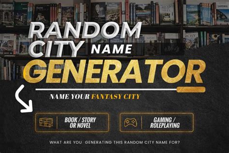 Random City Name Generator Name Your Fantasy City