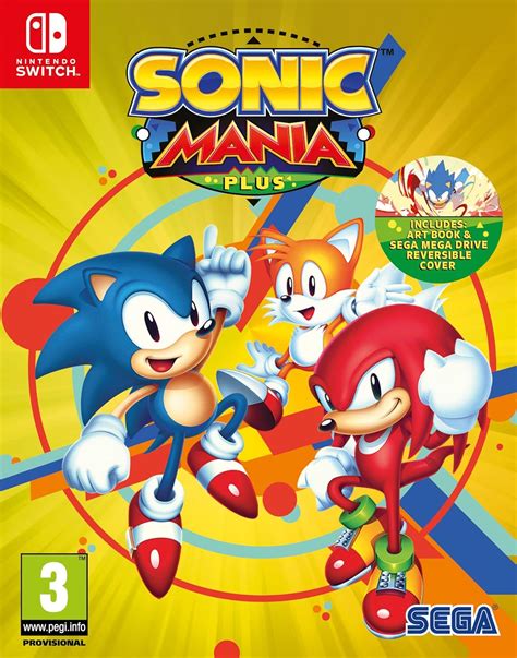 Sonic Mania Plus Nintendo Switch Game Amazonfr Jeux Vidéo
