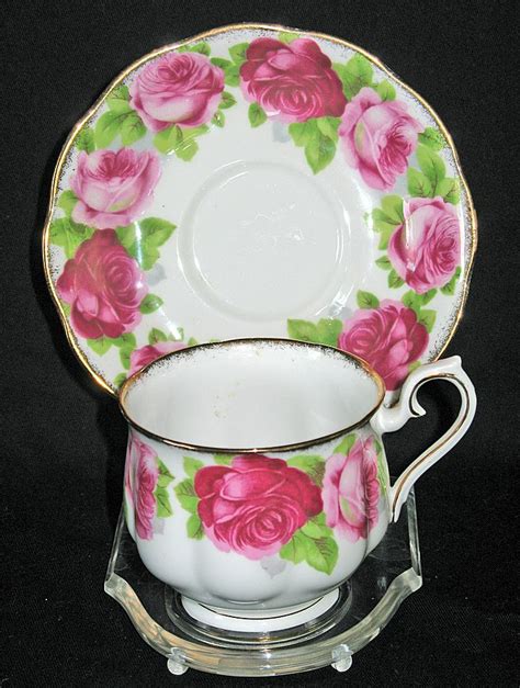 Royal Albert Old English Rose Cup And Saucer From Kcantiquecollect On Ruby Lane