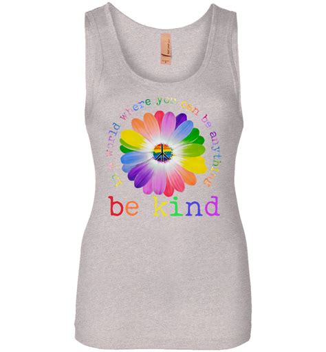 Be Kind Pride Tank Tops For Women Gay Pride Tank Tops Celebrating