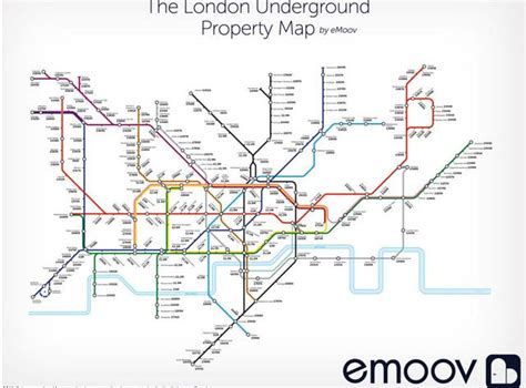 London Underground Property Map Reveals The Gaps In Prices Between