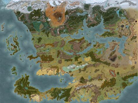 Faerun Blank Inkarnate Create Fantasy Maps Online