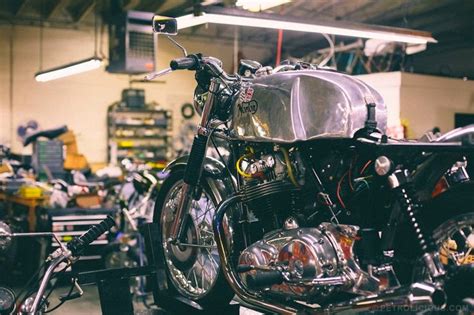 Mercenary Garage Garage Company Motorcycle Workshop Norton