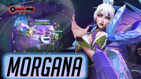 Wild Rift Morgana New Nova Skin Gameplay Youtube