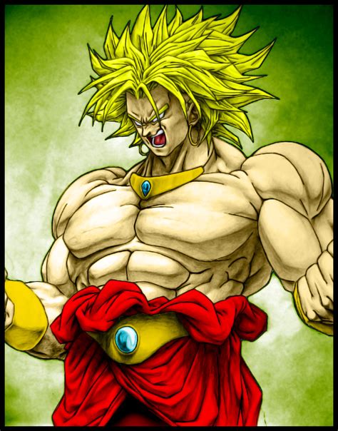 Legendary Super Saiyan Broly By Southerndesigner On Deviantart