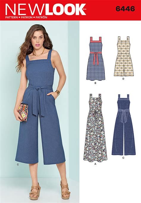 Your mane will look even thicker and hold the style better! New Look 6446 Misses' Jumpsuits and Dresses sewing pattern