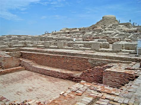 Ruins Of Mohenjo Daro In Present Day Sindh Pakistan One Of The