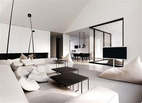 White And Other Colors Living Room Modern Living Room Interior Interior