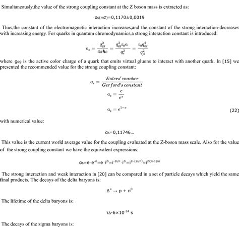 Strong Coupling Constant As A Function Of The Energy Download