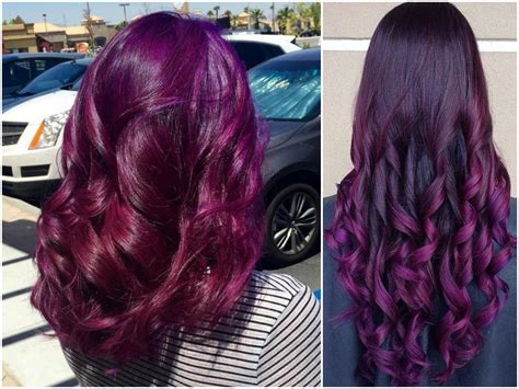 Pick between burgundy maroon, purple, & various others! 60 Burgundy Hair Color Ideas | Maroon, Deep, Purple, Plum ...