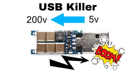 What Is A Usb Killer Why They Use It Youtube