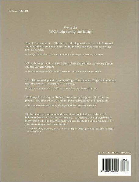 Yoga Mastering The Basics By Sandra Anderson Rolf Sovik Paperback Barnes And Noble®