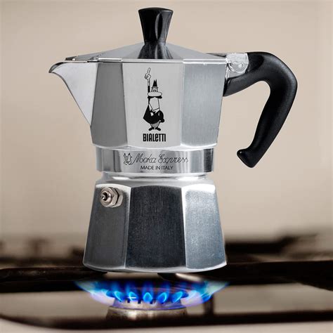 Buy Bialetti Moka Express 3 Cup Silver Espresso Maker Online