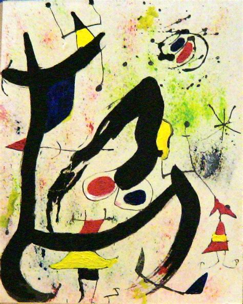 Joan Miró I Ferrà Was A Spanish Painter Sculptor And Ceramicist Born
