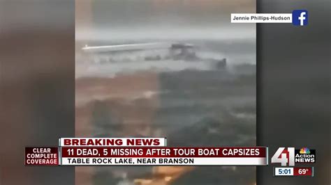 17 Killed In Missouri Duck Boat Sinking