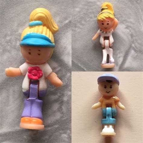 1990s Loose Vintage Polly Pocket Figures Etsy Polly