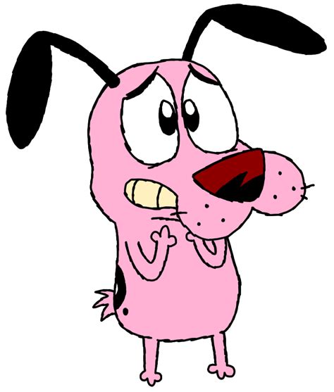 Courage The Cowardly Dog By Mielni On Deviantart