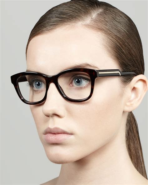 Stella Mccartney Oversized Round Fashion Glasses Dark Tortoise Stella Mccartney Black