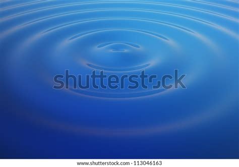 Blue Water Ripples High Quality Render Stock Photo 113046163 Shutterstock