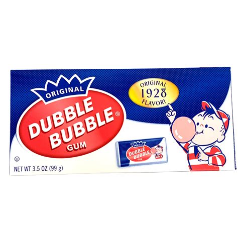 Dubble Bubble Original 1928 Flavor Bubble Gum 99g Candy Store 4 You