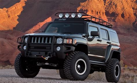2009 Sema Hummer H3 Concept Duo Joins Off Road Racers On The Floor