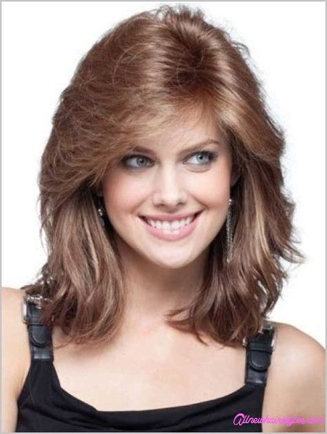 Medium Length Curly Haircuts For Round Faces