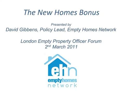 Ppt The New Homes Bonus Powerpoint Presentation Free Download Id