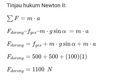 Materi Hukum Newton Dan Lengkap Dengan Contoh Soal
