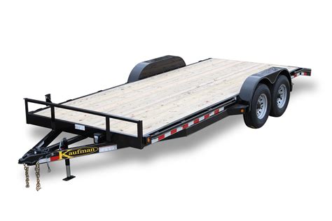 Deluxe 12000 GVWR Flatbed Utility Trailer by Kaufman Trailers