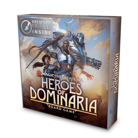 Magic The Gathering Heroes Of Dominaria Board Game Premium Edition