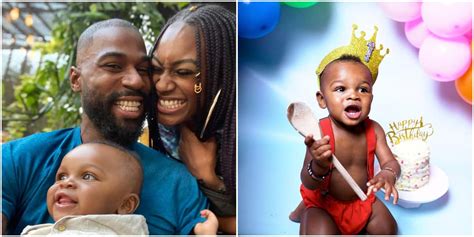 Mike Edwards Wife Perri Pens Lovely Note To Their Son As He Marks His First Birthday Legit Ng