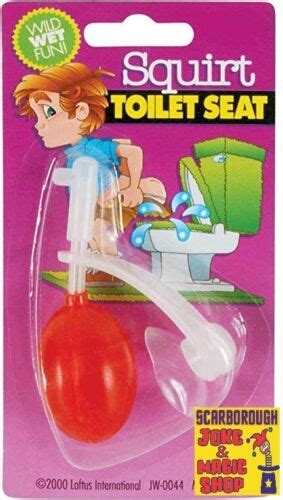 Squirt Toilet Seat ~ Joke Surprise Water Pistol ~ Cheeky Trick Prank Gag Ebay