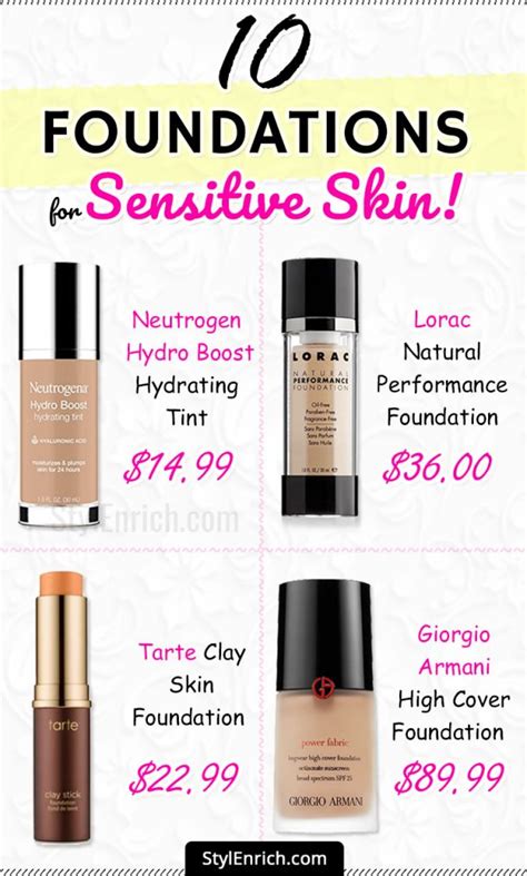 Foundation For Sensitive Skin Top 10 Perfect Solutions