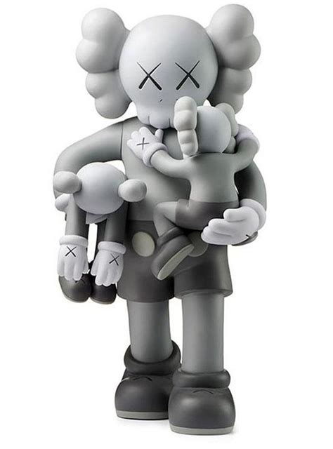 KAWS - KAWS Clean Slate Grey (KAWS grey Companion) | Kaws wallpaper, Art toy, Vinyl painted