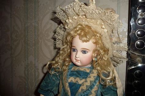 Antique Blond Mohair Doll Wig For German Or French Doll Trishs