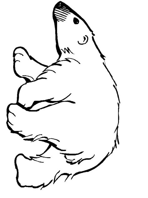 90s preschool bears printables for preschool. Close this template window when done printing | Polar bear ...