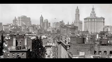 Amazing Old New York City Skyline Views 1901 Youtube