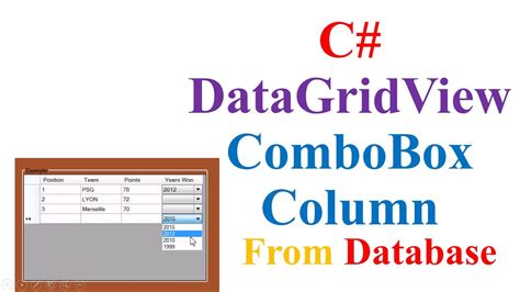 Datagridview Combobox Column Windows Forms Tutorial Corkwell